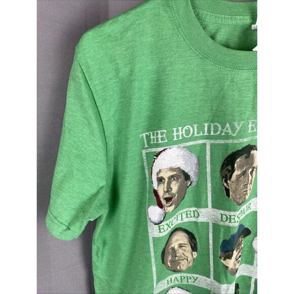Holiday Emotions Of Clark Griswold Sz M Green National Lampoons T-Shirt - Picture 2 of 9
